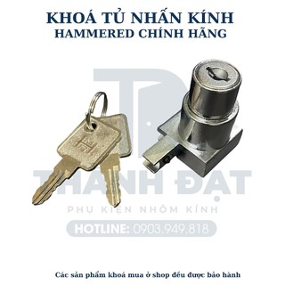 Khóa tủ nhấn kính tốt, Khóa nhấn kính Hammered, Khóa nhấn kính HMR