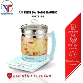 Ấm điện đa năng rapido rmk0818
