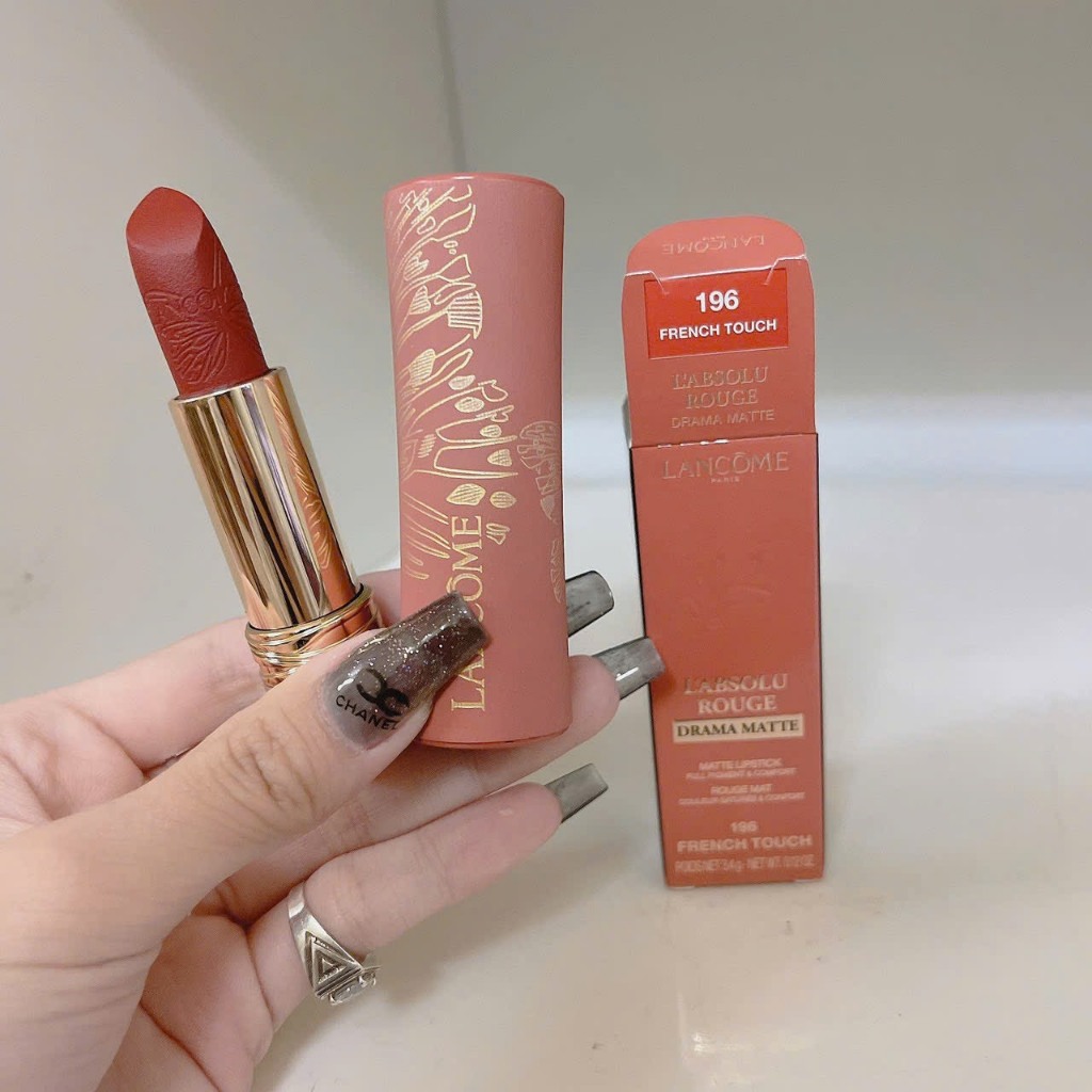 Son kem lì L’Absolu Rouge Drama Ink Full size 6ml, Son Lì Cao Cấp Chính Hãng