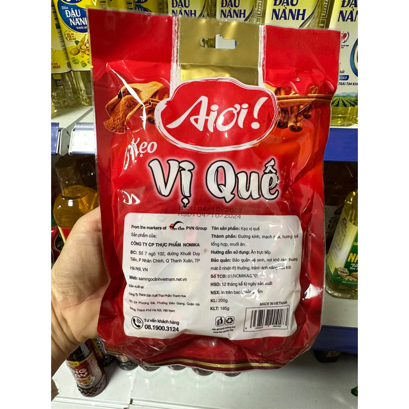 Kẹo Hương Quế Ai Ơi Gói 200g