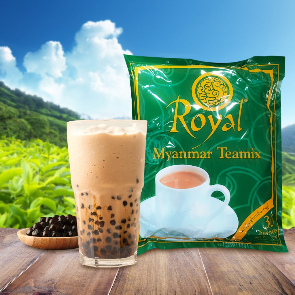 Trà Sữa Royal Myanmar teamix chính hãng túi lớn 30 gói