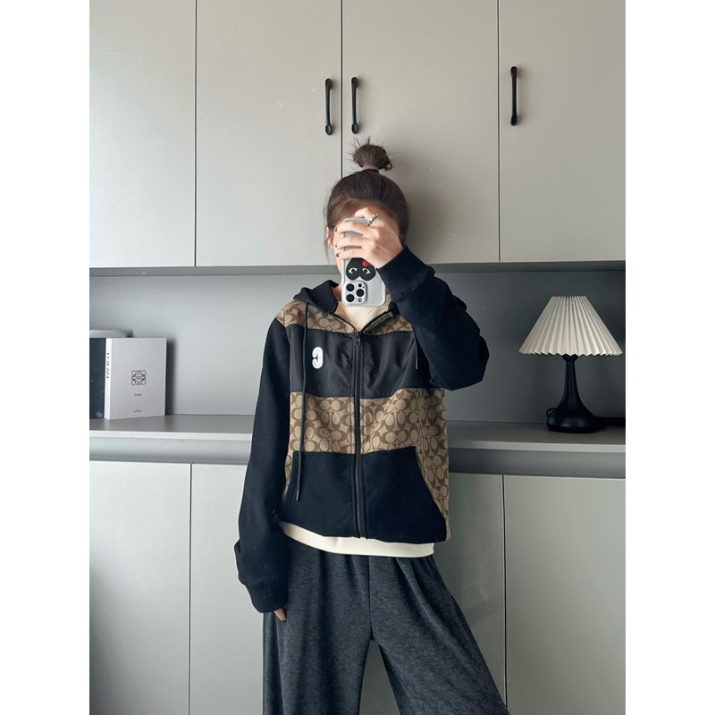 Áo khoác hoodie coach