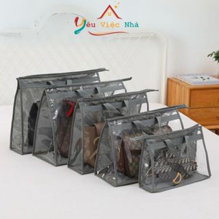 Túi Bảo Quản Túi Xách, Túi Bọc Túi Xách Chống Bụi, Túi Đựng Túi Xách Bảo Quản Túi Xách Trong Suốt 4 Kích Cỡ Tiện Dụng