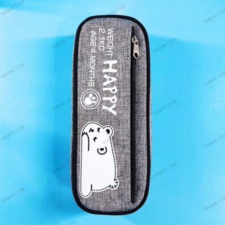 JS9763 - Túi bút vải Happy Bear.