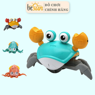 Con cua cảm biến thông minh BESUN đồ chơi cảm ứng tự tránh chướng ngại vật có nhạc và đèn