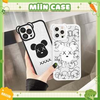 Ốp Lưng iPhone Gấu XXXX Camera Gấu, Chống Sốc, Bảo Vệ Camera - iP 6/6s/7/8/Plus/X/XS/XR/11/12/13/14/15/Pro/Max/Mini