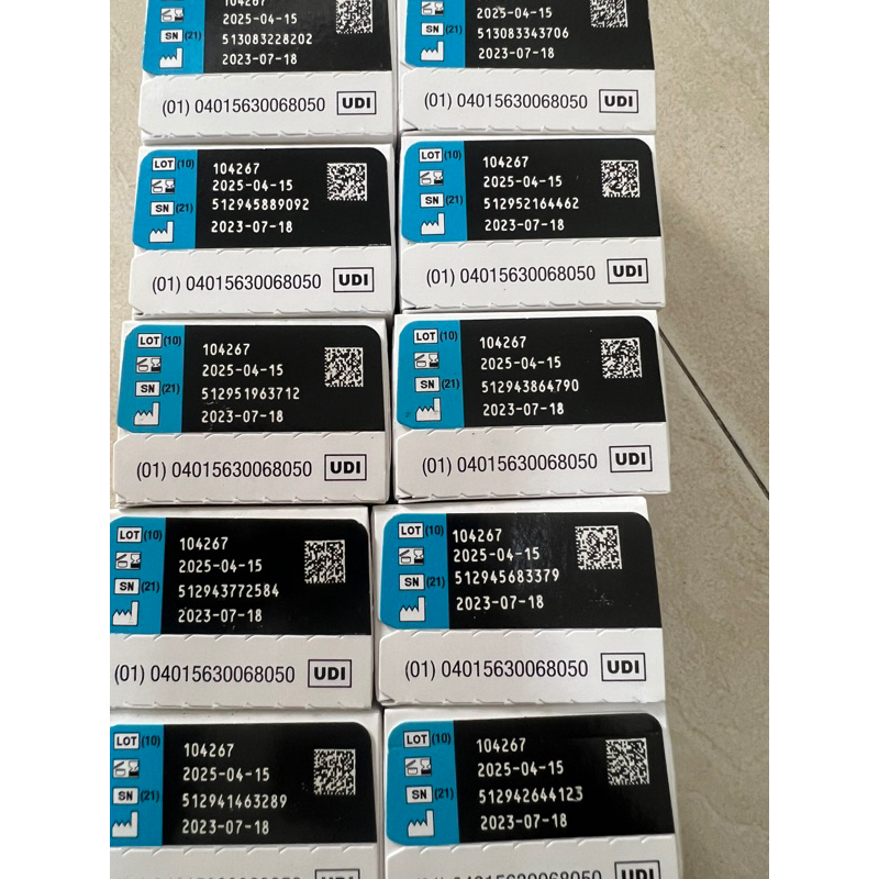 QUE THỬ ĐƯỜNG HUYẾT ACCUCHECK GUIDE 25-50 QUE Made in USA