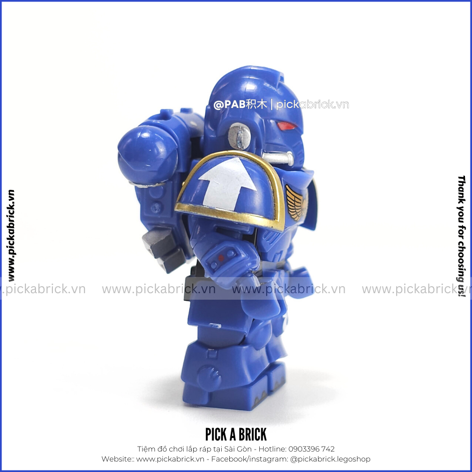 Minifigures Warhammer 40K - Đồ chơi lắp ráp xếp hình mô hình Game Chiến Binh Bán Thần