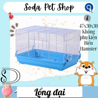 Lồng Đại Không Phụ Kiện Cho Hamster