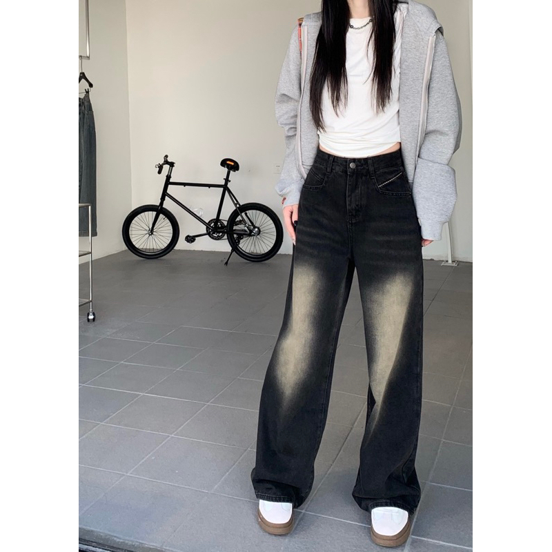 Varvet Quần Jeans Wax Loang Màu Cá Tính Thời Trang Phù Hợp Mọi Outfit Năng Động