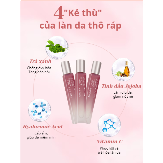 Tinh chất phục hồi trẻ hóa da tay ROSE MANOR - ROSE MANOR dưỡng chất giúp da tay mềm mại, giảm thô ráp, mịn màng