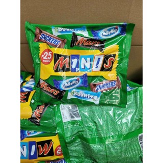 Kẹo socola tổng hợp Minis 400g date 6/24
