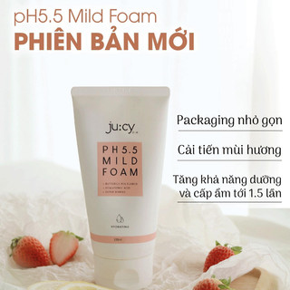 Sữa rửa mặt JU:CY pH5.5 Mild Foam