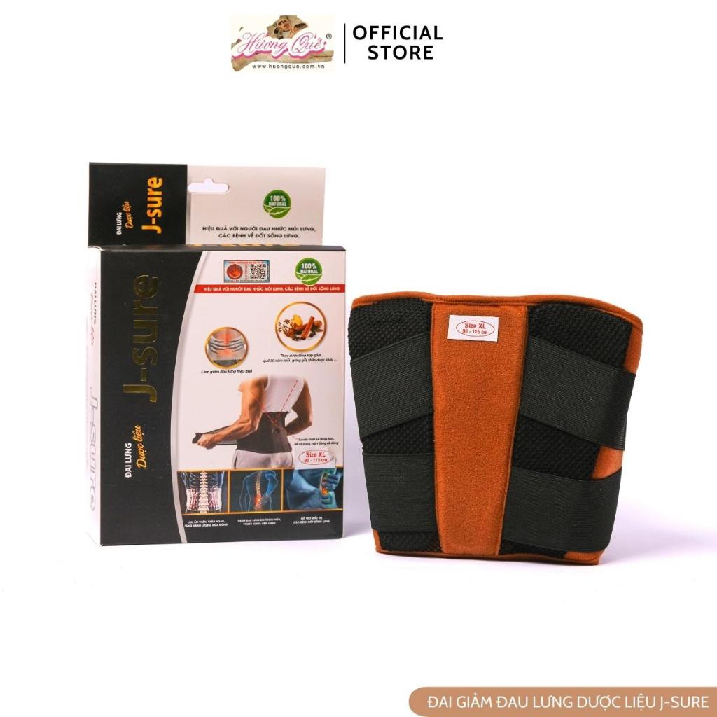 Đai Lưng Thảo Dược Hương Quế J-SURE, Dụng Cụ Giảm Đau Lưng Từ Nguyên Liệu Thiên Nhiên