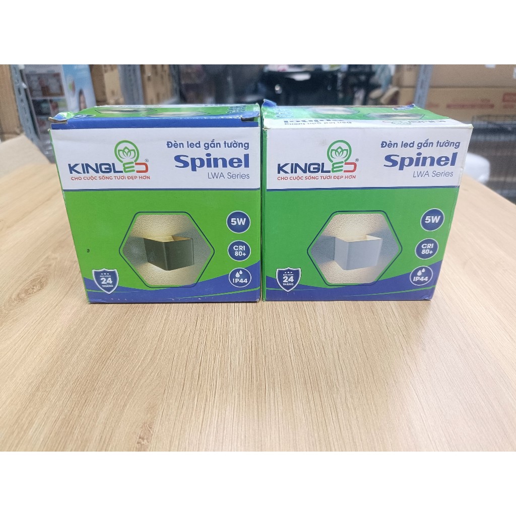 Đèn gắn tường trong nhà LWA901A 5W - BK  3000K