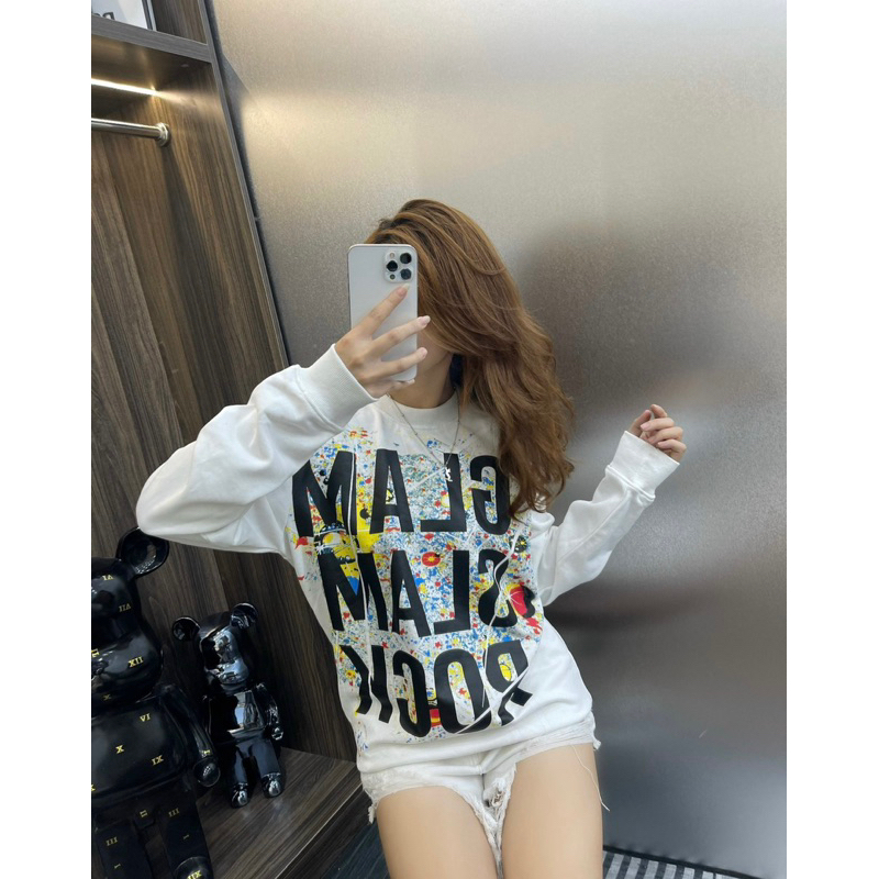 Áo Sweater Glam Slam Rock Kaiser Basic Chất Nỉ Chân Cua Dày Dặn Mềm Mịn Thu Đông