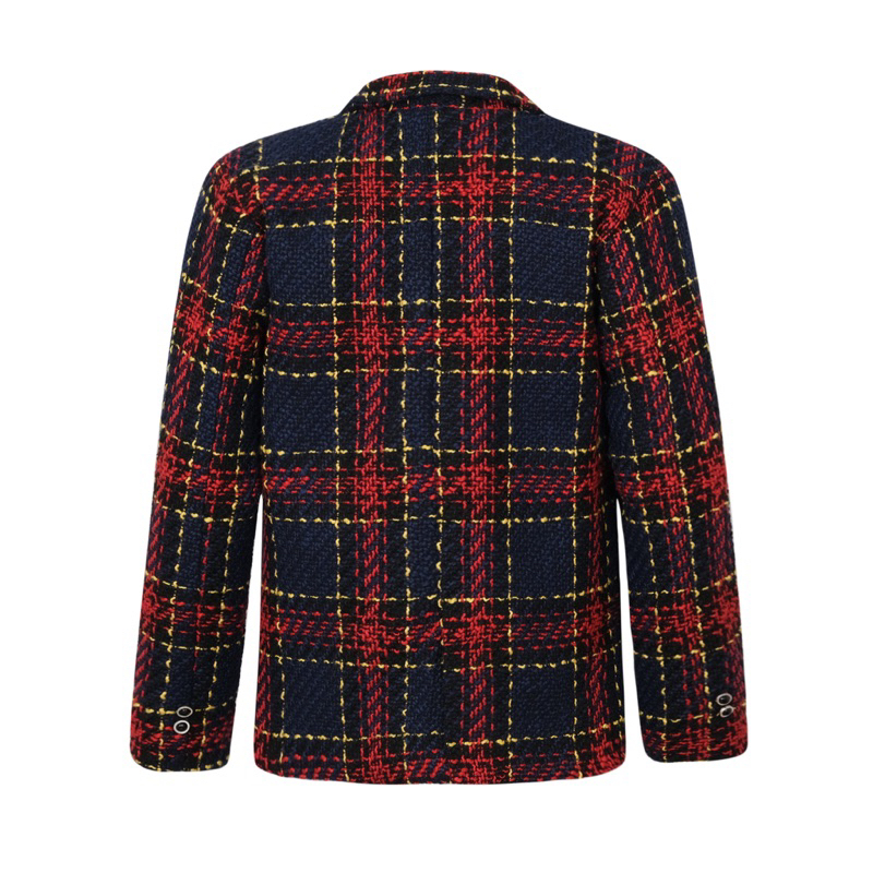 NOS ÁO KHOÁC TWEED BLAZER