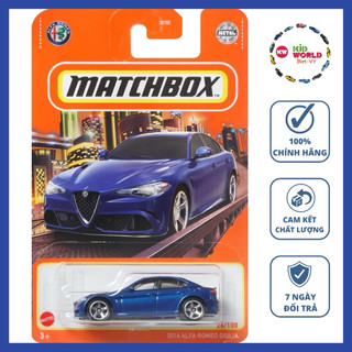 Xe mô hình matchbox 2016 alfa romeo giulia hfp53.