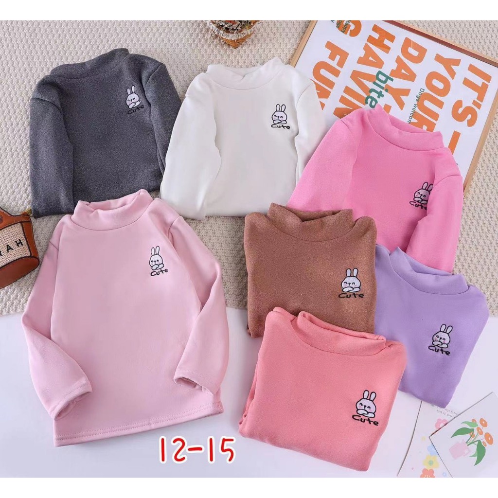 Áo nỉ giữ nhiệt lót lông cho bé