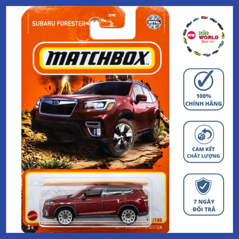 Xe mô hình Matchbox 2019 Subaru Forester HFP20.