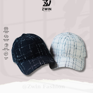 Mũ lưỡi trai ❤️ Nón kết trơn vải bố xước cao cấp form unisex nam nữ N115 - Zwin