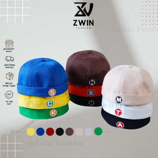 Nón Beanie vành tròn ❤️ Mũ tròn mike NHIỀU CHỮ theo tên phong cách Retro Hàn Quốc form Unisex nam nữ N117 - Zwin