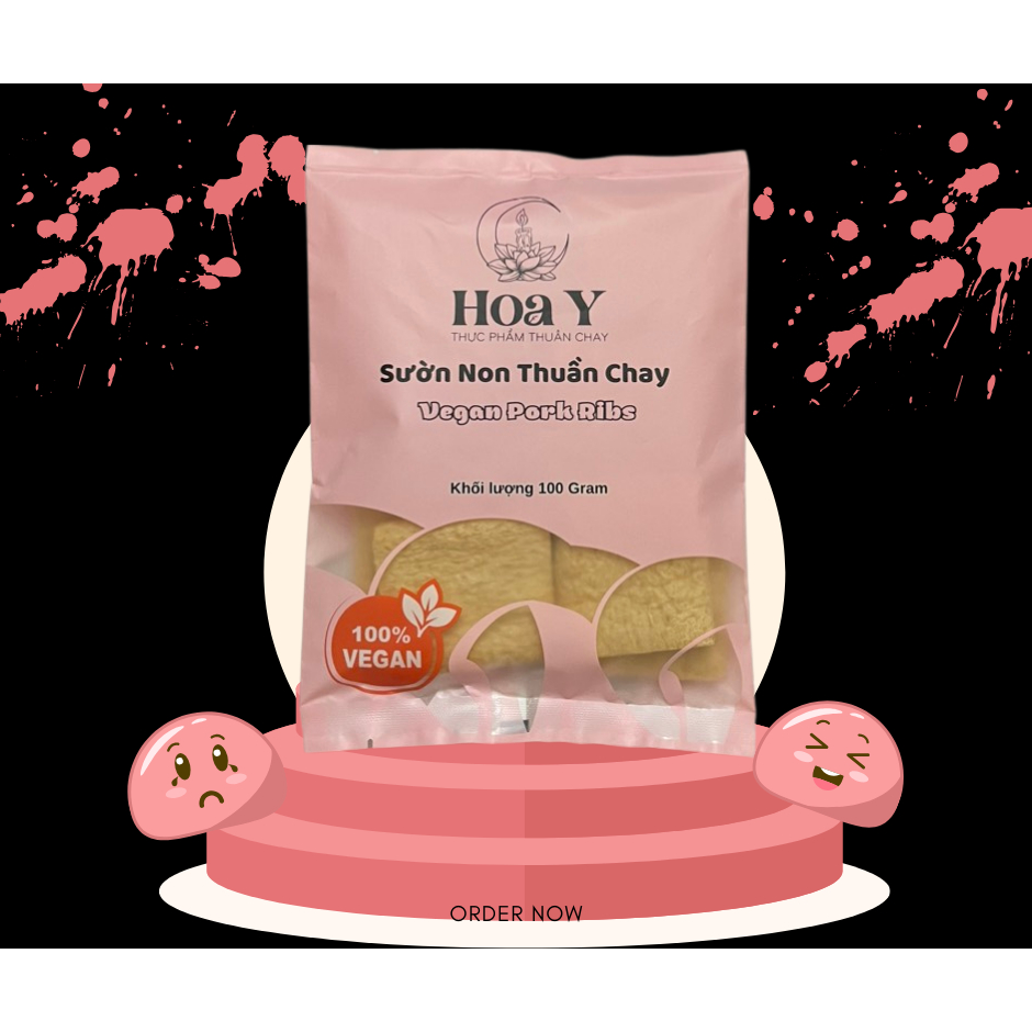 Sườn non chay Hoa Y 100 Gram