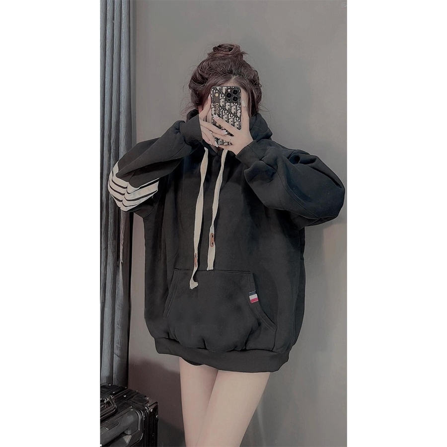 Áo Khoác Nỉ Mũ Rộng Thom Browne 4 Vạch Kẻ Tay, Áo Hoodie Nỉ Cao Cấp Nam Nữ Hot Trend 2023