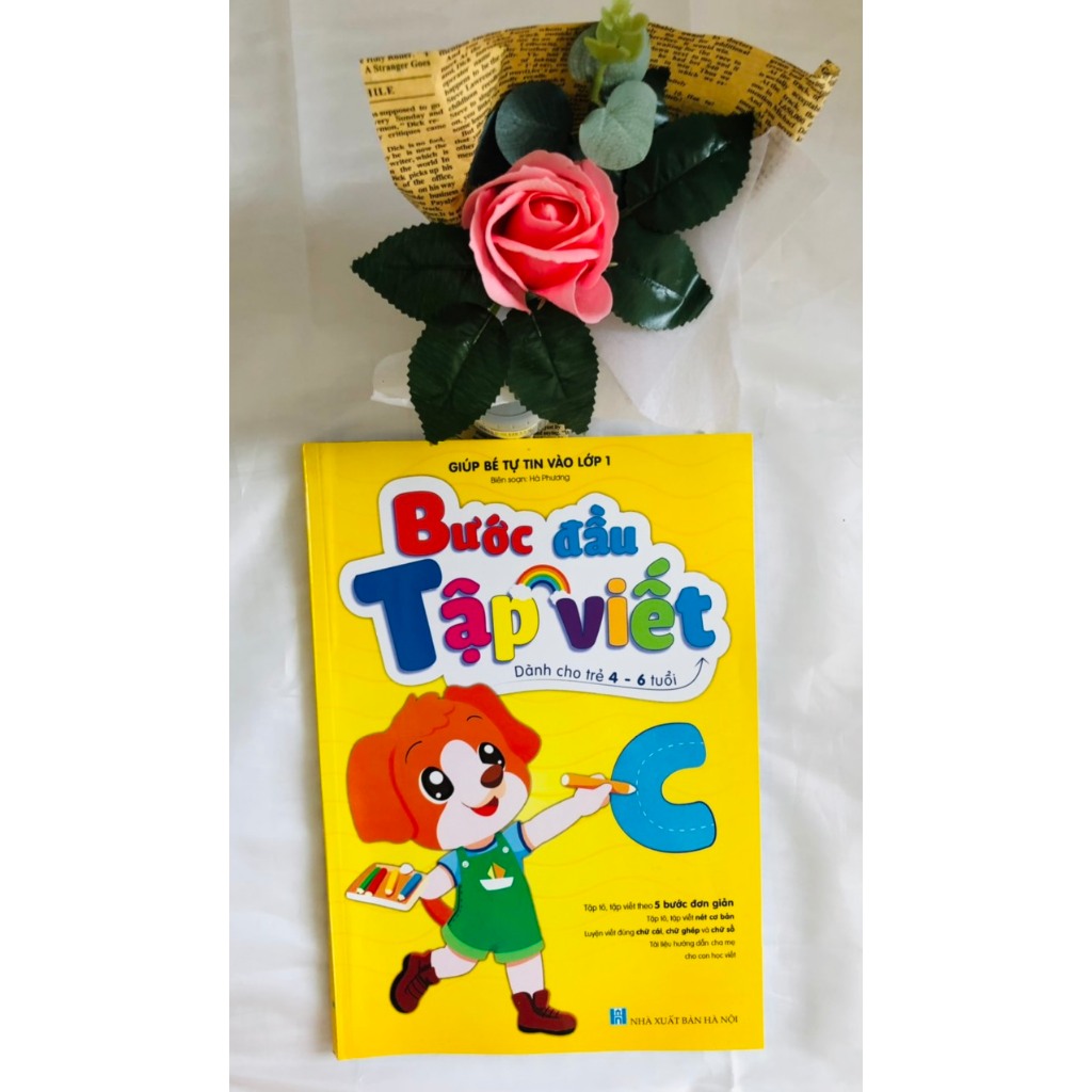 Sách Bé Bước Đầu Tập Viết- GIúp Bé Tự Tin Vào Lớp 1