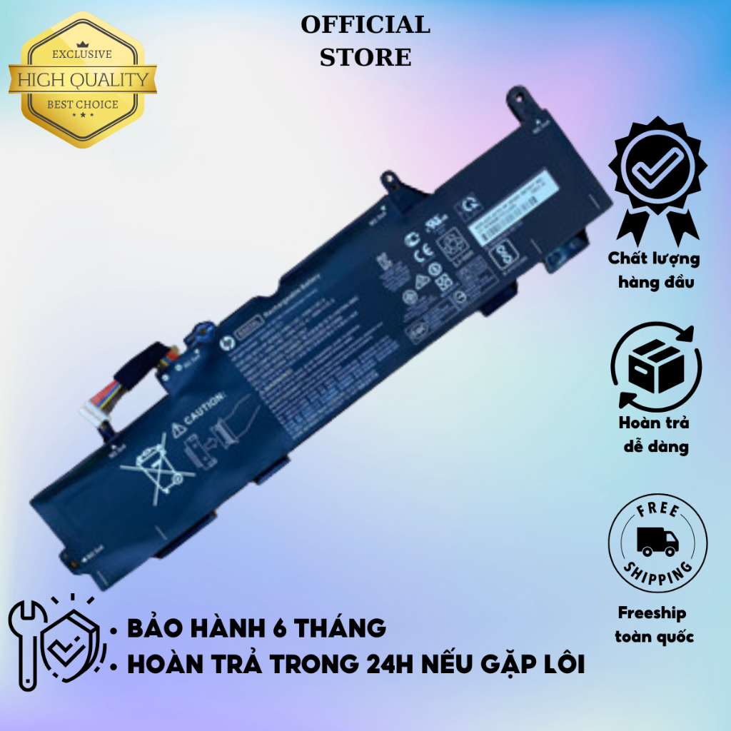 PIN HP 840 G5 SS03XL  - 3 CELL TƯƠNG THÍCH:EliteBook 735 G5, 745 G5, 830 G5, 840 G5, ZBook 14u G5