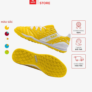 Giày bóng đá sân cỏ nhân tạo Tuấn anh TA11 TF PRO lưỡi gà liền dệt kim 3D ôm chân dành cho chân bè