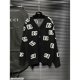  ÁO Len Nam Cadigan DG hoạ tiết rách Dệt len Chất Dày Dặn Mềm Mại phong cách trẻ trung form chuẩn 