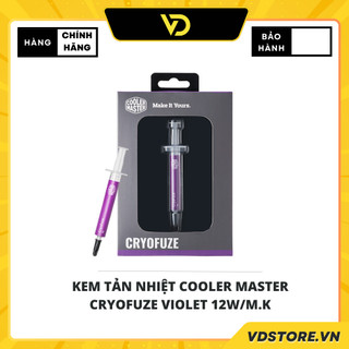 Kem tản nhiệt Cooler Master CryoFuze Violet 12W/m.K - Hàng Chính Hãng
