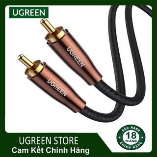 Cáp âm thanh rca coaxial cable od5.5mm metal shell gold plated ugreen av155