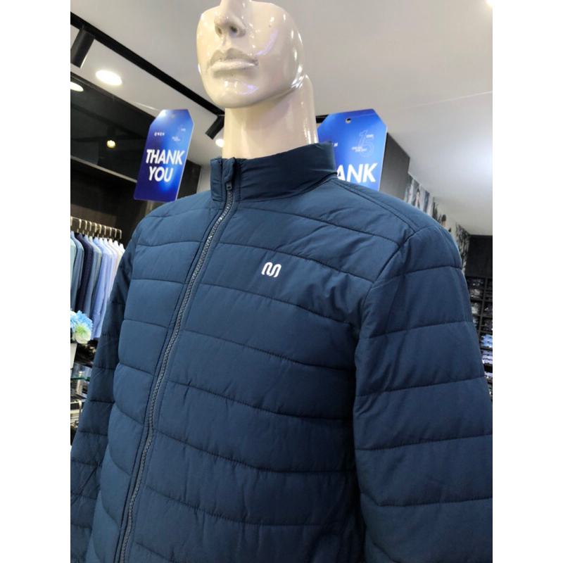 Áo phao bông insidemen aristino màu xanh navy regular fit IJK034W2