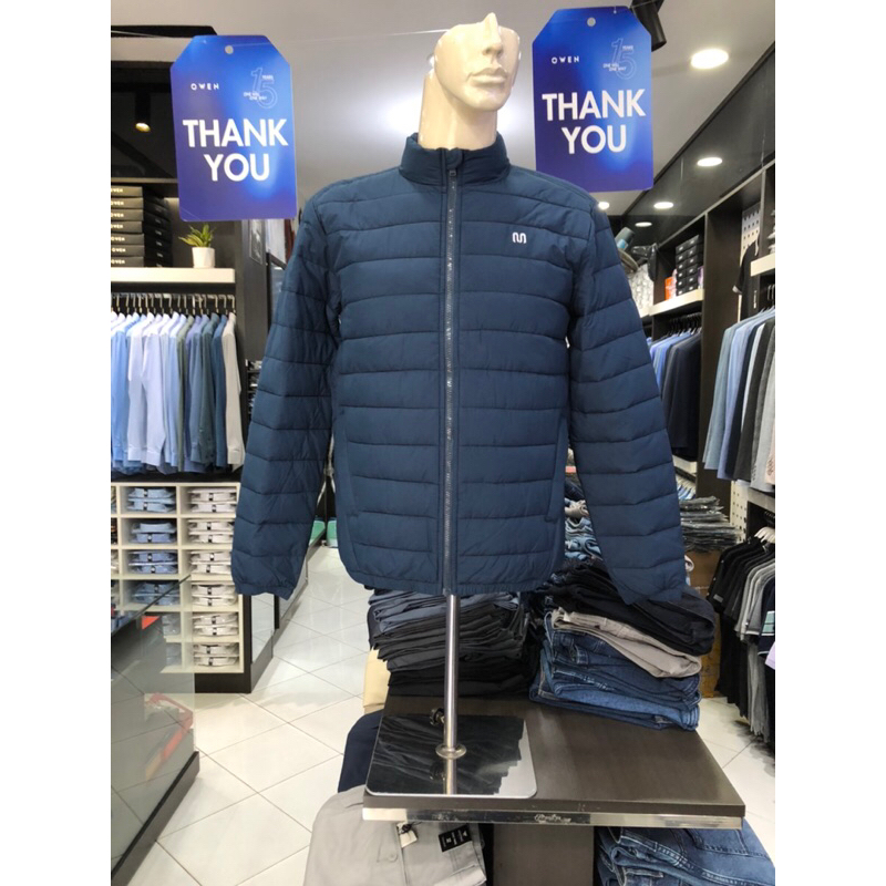 Áo phao bông insidemen aristino màu xanh navy regular fit IJK034W2