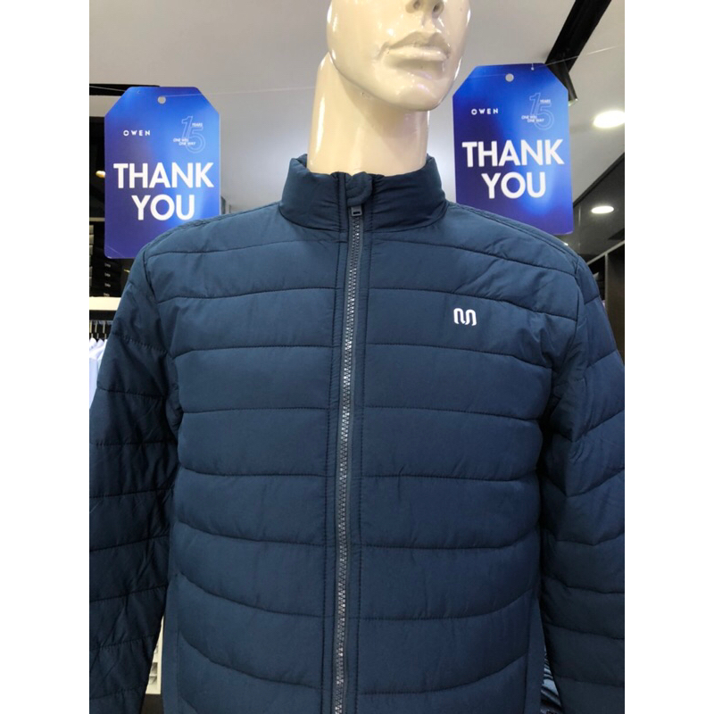 Áo phao bông insidemen aristino màu xanh navy regular fit IJK034W2