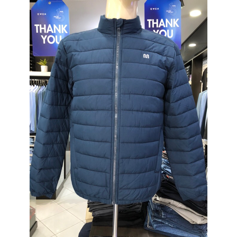 Áo phao bông insidemen aristino màu xanh navy regular fit IJK034W2