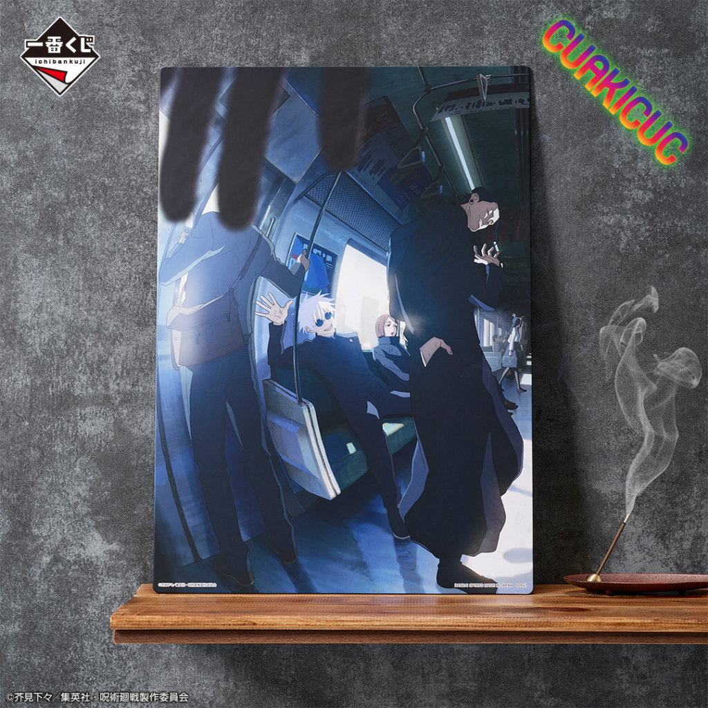 [CHÍNH HÃNG BANDAI] Bảng Minh Họa Gojo / Geto / Shoko - Trưng Bày - Illustration Board - Ichiban Kuj