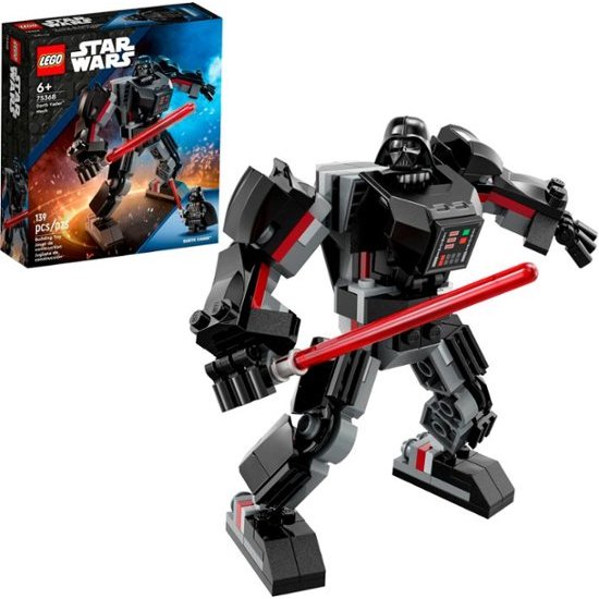 Đồ chơi lắp ghép LEGO chính hãng Star Wars Darth Vader Mech 75368 139 chi tiết / Stormtrooper 75370 138 chi tiế