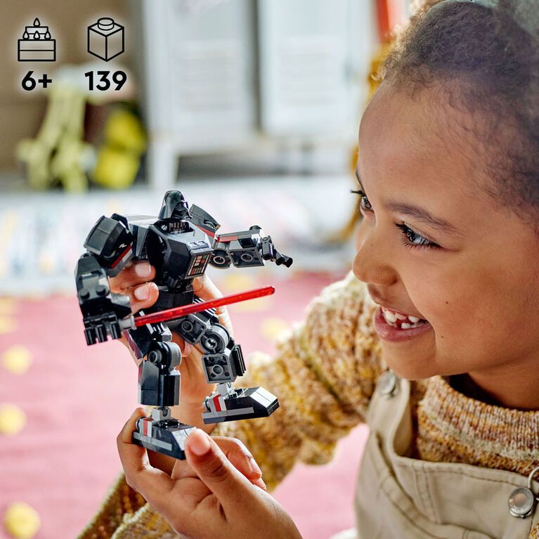 Đồ chơi lắp ghép LEGO chính hãng Star Wars Darth Vader Mech 75368 139 chi tiết / Stormtrooper 75370 138 chi tiế