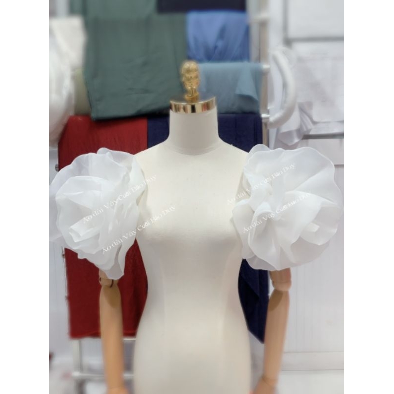 Cặp tay tạo kiểu- Găng tay chụp ảnh hoa hồng