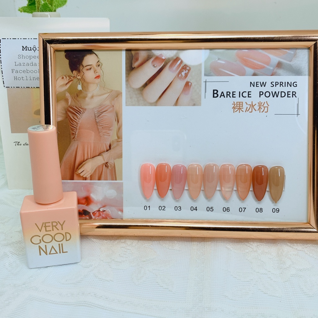 SƠN THẠCH GEL VERY GOOD NAIL LẺ
