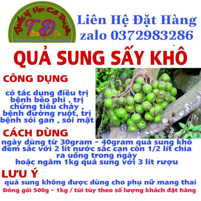 100g quả sung nếp sấy khô