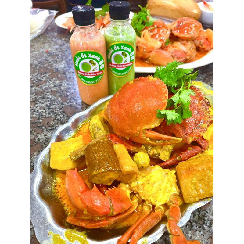 COMBO MUỐI ỚT XANH + MUỐI ỚT ĐỎ 86