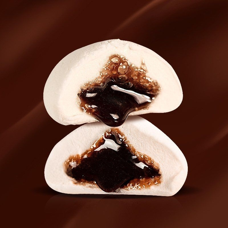 Kẹo Marshmallow nhân chocolate chảy Ovaltine