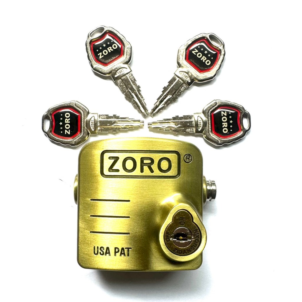 Ổ Khóa Chụp Báo Động ZORO 7P Kim Loại Cao Cấp Chống Cắt Toàn Diện, Chống Trộm Chính Hãng Bảo Hành 12 Tháng