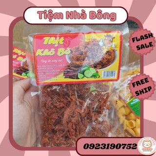Bò khô xé sợi, khô heo cháy tỏi thơm ngon