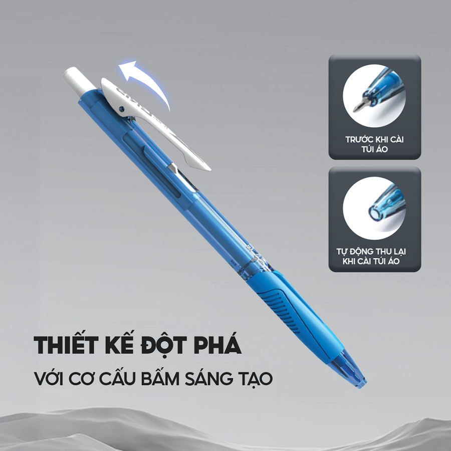 Bút bi Thiên Long TL-095 / Bút TL095 ngòi 0.5mm