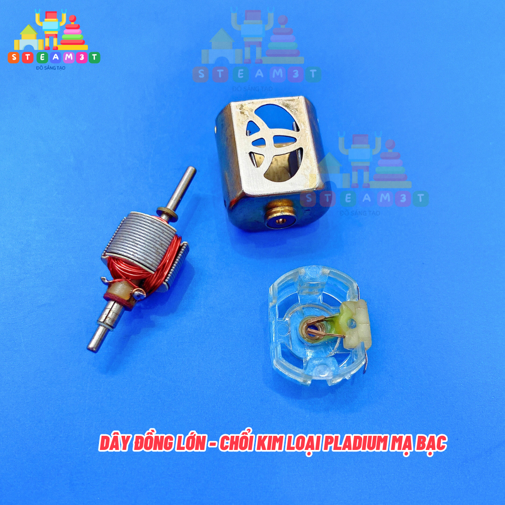Siêu motor 130 tốc độ cực cao 50000 RPM điện áp 3.7V dùng pin RC cho xe mô hình - LK0383